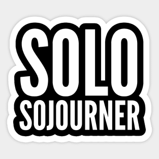 Solo Sojourner - Adventurer Sticker